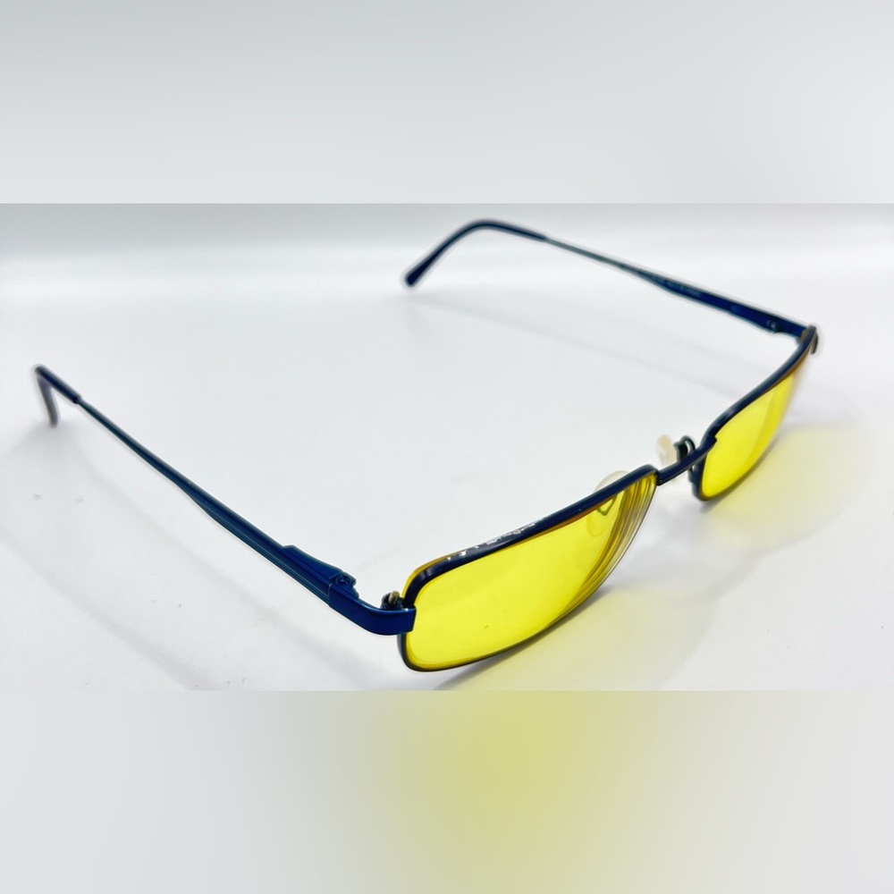 Vintage Aristar AR6796 Blue Rectangular Sunglasses Frames Only